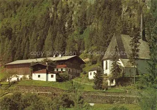 AK / Ansichtskarte  St Adolari Pillersee Tirol AT Ort am Pillersee Kirche Sommerfrische
