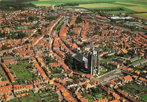 AK / Ansichtskarte  Zierikzee Zierickzee Zeeland NL Luchtfoto