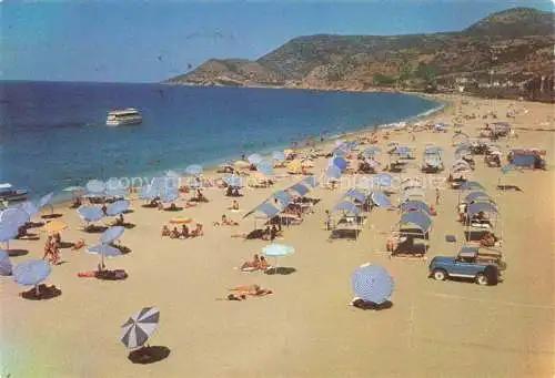 AK / Ansichtskarte  Alanya TK Plajdan bir boeluem Kuestenpanorama Strand