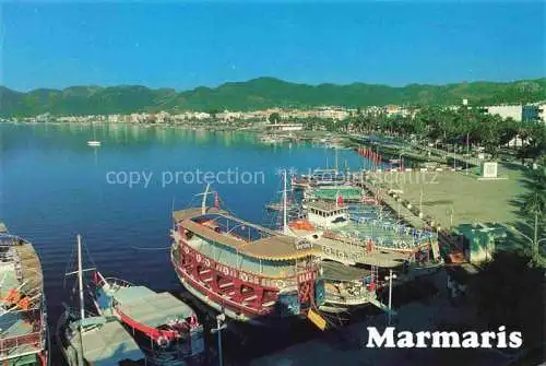 AK / Ansichtskarte  Marmaris TK Kuestenpanorama Hafen