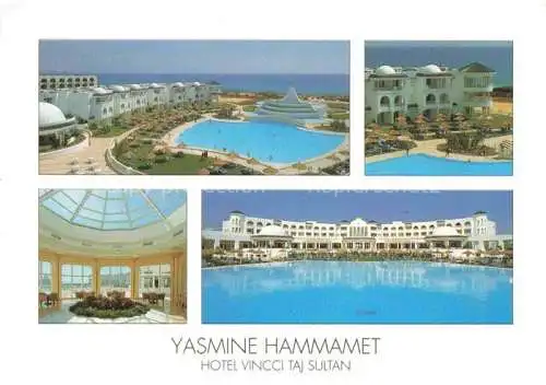 AK / Ansichtskarte  Hammamet Tunesie Hotel Vinncci Taj Sultan Piscine