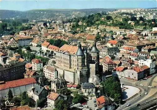 AK / Ansichtskarte  Montbeliard 25 Doubs Vue aérienne et le château