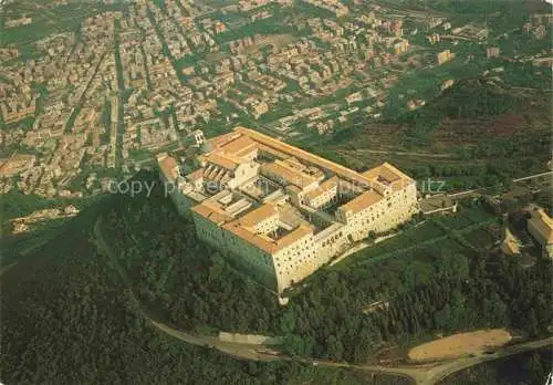 AK / Ansichtskarte  Montecassino Monte Cassino Lazio IT Abbazia veduta aerea