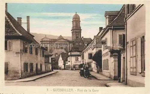 AK / Ansichtskarte  Guebwiller Elsass 68 Haut-Rhin Rue de la Gare