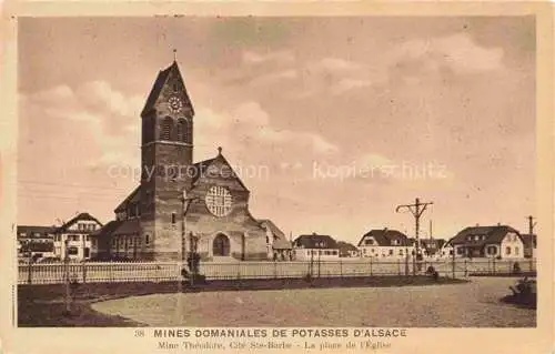 AK / Ansichtskarte  Ste-Barbe Sainte Barbe Epinal 88 Vosges Mnes Domaniales de Potasses d'Alsace