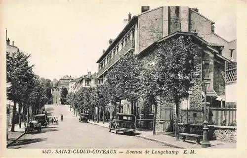 AK / Ansichtskarte  Coteaux St-Cloud 92 Hauts-de-Seine Avenue de Longchamp