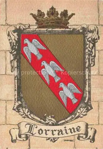 AK / Ansichtskarte  Lorraine  Lothringen Departement 57 Moselle Wappen