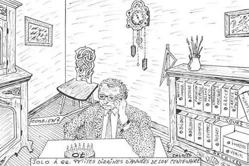 AK / Ansichtskarte  Strasbourg  Strassburg 67 Bas-Rhin Geburtstagseinladung Zeichnung Kuenstlerkarte