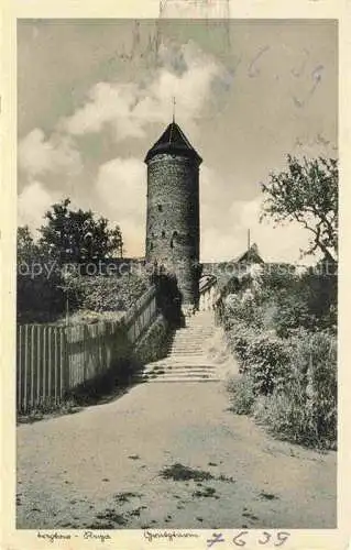 AK / Ansichtskarte  Treptow Rega Trzebiatow Pommern PL Gruetzturm