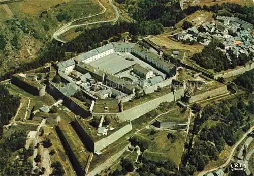 AK / Ansichtskarte  Mont-Louis Montagne 66 Pyrenees-Orientales Les remparts de la Citadelle vus du ciel