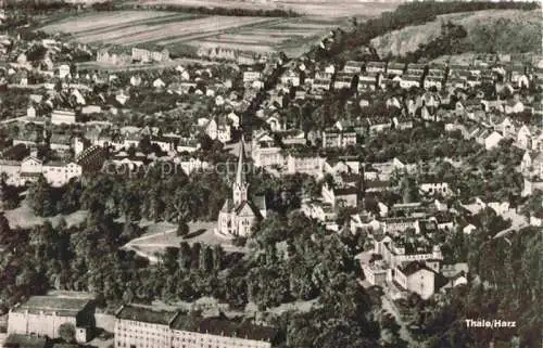 AK / Ansichtskarte  Thale Harz Fliegeraufnahme