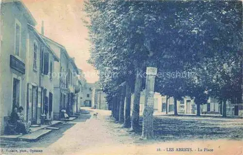 AK / Ansichtskarte  Les Abrets La Tour-du-Pin 38 Isere La Place