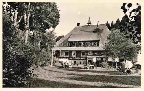 AK / Ansichtskarte  Guetenbach  Schwarzwald Hotel Cafe Bachhof