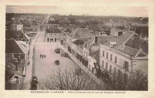 AK / Ansichtskarte  Mourmelon-le-Grand 51 Marne Place Clemanceau et rue du General Gouraud