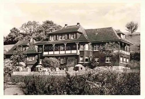 AK / Ansichtskarte  Heppenheim Bergstrasse Pension Cafe Villa Rosemarie