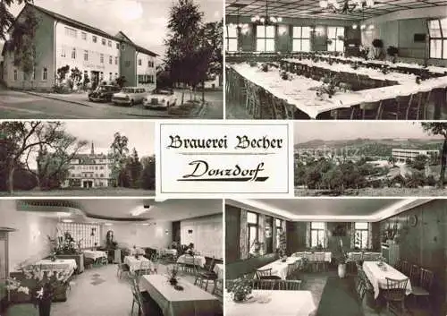 AK / Ansichtskarte  Donzdorf Brauerei Becher Konferenz und Gesellschaftsraeume