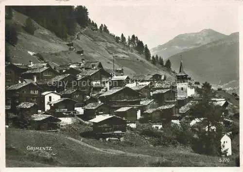 AK / Ansichtskarte  Grimenz Grimentz Sierre VS Panorama