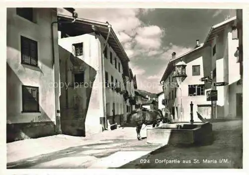 AK / Ansichtskarte  St Maria Muensterthal GR Dorfpartie