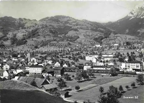 AK / Ansichtskarte  Seewen Schwyz SZ Panorama