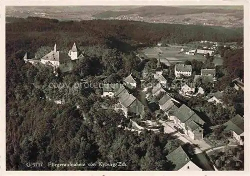 AK / Ansichtskarte  Kyburg ZH Fliegeraufnahme