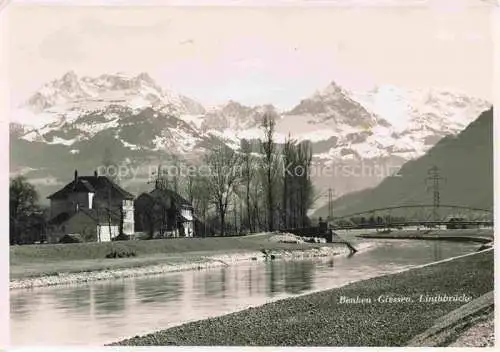 AK / Ansichtskarte  Benken SG Linthbruecke