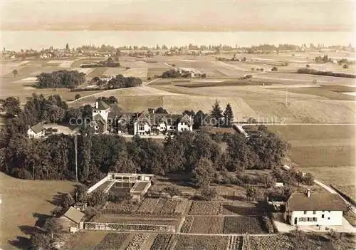 AK / Ansichtskarte  Founex Nyon VD College Protestant Romand Vue aerienne