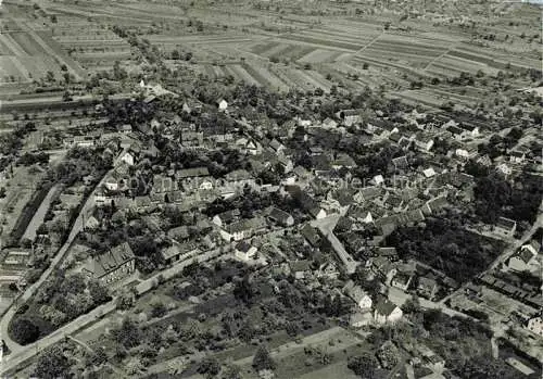 AK / Ansichtskarte  Wolfartsweier Karlsruhe BW Fliegeraufnahme