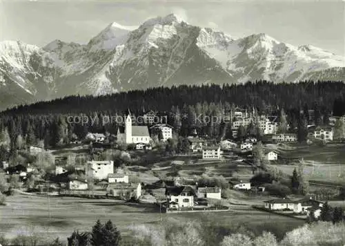 AK / Ansichtskarte  Waldhaus Flims GR Panorama mit Piz Riein