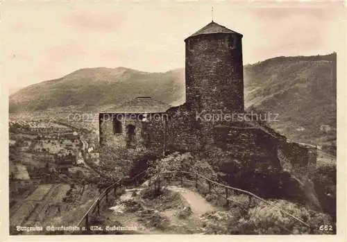 AK / Ansichtskarte  Schreckenstein Burg Strekov Usti nad Labem Aussig CZ Ansicht