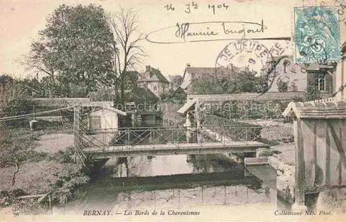 AK / Ansichtskarte  Bernay 27 Eure Les Bords de la Charentonne