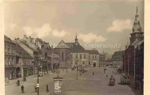 AK / Ansichtskarte  CHOMUTOV Komotau CZ Dorfplatz