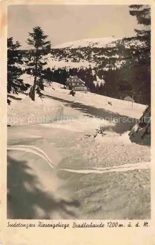 AK / Ansichtskarte  Bradlerbaude 1200m Spindlermuehle Spindleruv Mlyn CZ Panorama