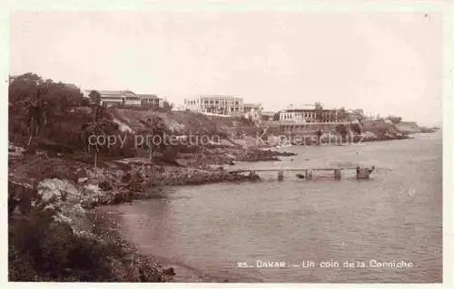 AK / Ansichtskarte  DAKAR Senegal Un coin de la Corniche