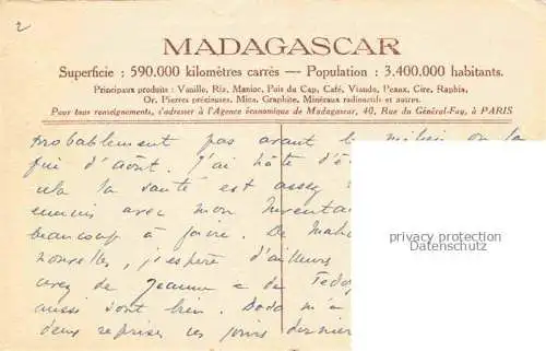 AK / Ansichtskarte  Madagascar Madagaskar Mosquee du Miracle a la Grande Congue