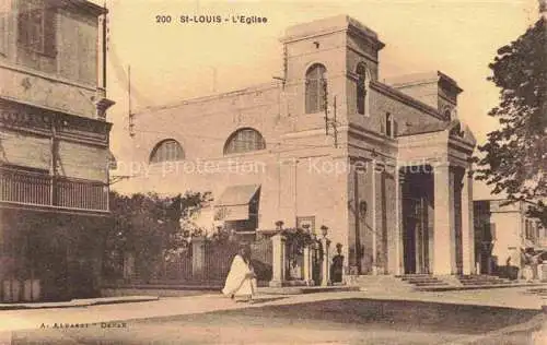 AK / Ansichtskarte  St Louis  Senegal Eglise