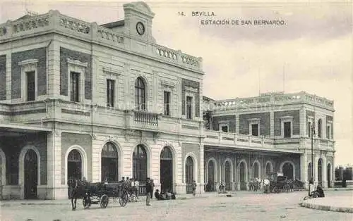 AK / Ansichtskarte  SEVILLA Andalucia ES Estacion de San Bernardo