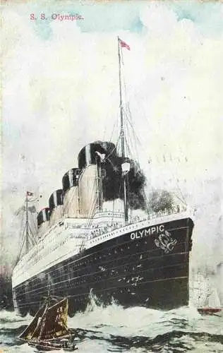 AK / Ansichtskarte  Dampfer Oceanliner S.S. Olympic