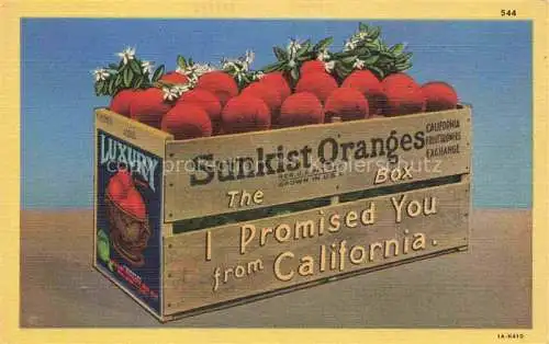 AK / Ansichtskarte  Orangen Oranges Naranjas LUXURY California