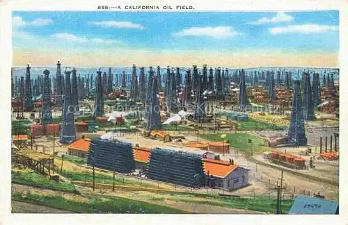 AK / Ansichtskarte  Oil-Fields oelfoerderung Gisement-de-Petrole California 