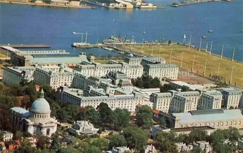 AK / Ansichtskarte  Annapolis Maryland USA United States Naval Academy aerial view