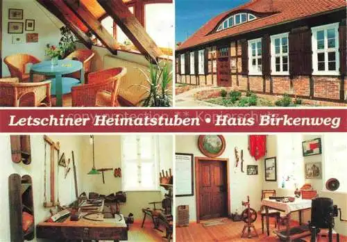 AK / Ansichtskarte  Letschin Letschiner Heimatstuben Haus Birkenweg