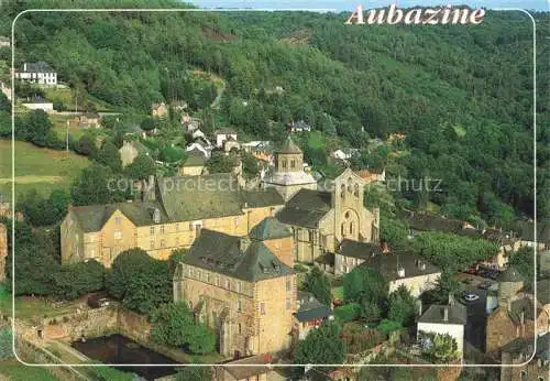 AK / Ansichtskarte  Aubazine Aubazines 19 Correze Abbaye cistercienne du XIIe siècle vue aérienne