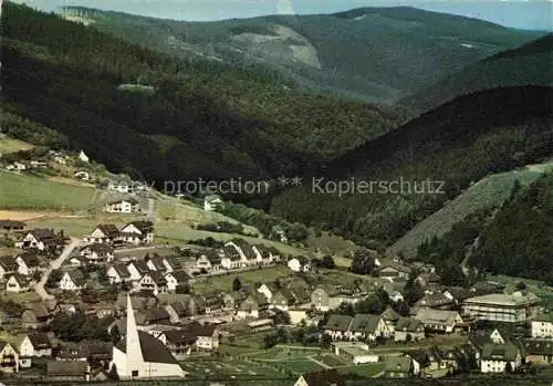 AK / Ansichtskarte  Willingen Sauerland Panorama Heilklimatischer Kurort und Wintersportplatz