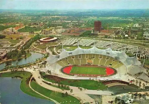 AK / Ansichtskarte  Muenchen Olympiastadion Olympiapark