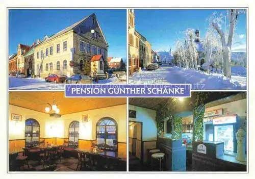 AK / Ansichtskarte  Bozi Dar Gottesgab CZ Pension Guenther Schaenke Restaurant