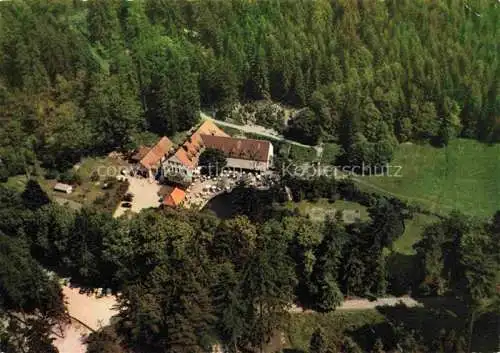 AK / Ansichtskarte  Leopoldstal Lippe Waldhotel Pension Silbermuehle im Teutoburger Wald