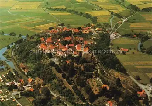 AK / Ansichtskarte  Trendelburg Diemel Deisel Hessen Fliegeraufnahme