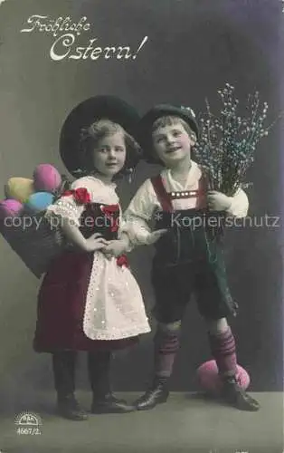 AK / Ansichtskarte  Foto RKL Nr. 4667/2 Kinder Eier Bunt