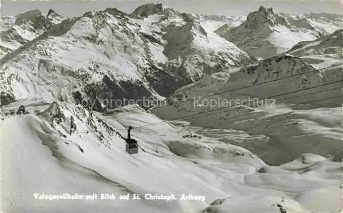 AK / Ansichtskarte  Seilbahn Cable-Car Telepherique Valuga St. Christoph Arlberg