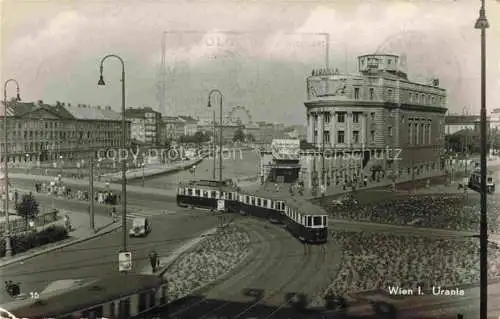 AK / Ansichtskarte  Strassenbahn Tramway-- Wien Uranla oesterreich